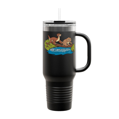 Another Time Dinosaur Insulated Travel Mug