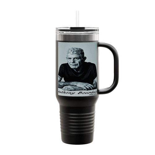Anthony Bourdain Rip Insulated Travel Mug