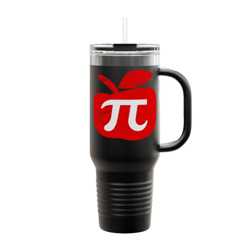 Apple Pie Pi Day Insulated Travel Mug