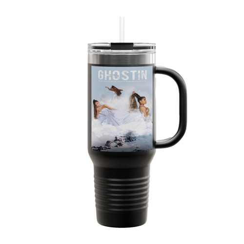 Ariana Grande Ghostin Insulated Travel Mug