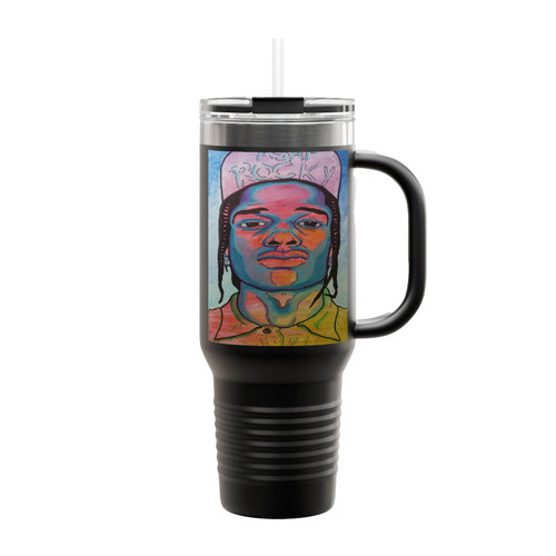 Asap Rocky Water Color Insulated Travel Mug
