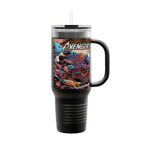 Avengers Comic Issues Marvel Insulated Travel Mug