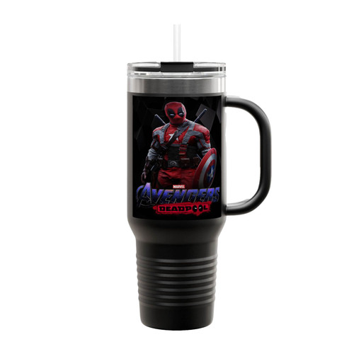 Avengers Deadpool Insulated Travel Mug