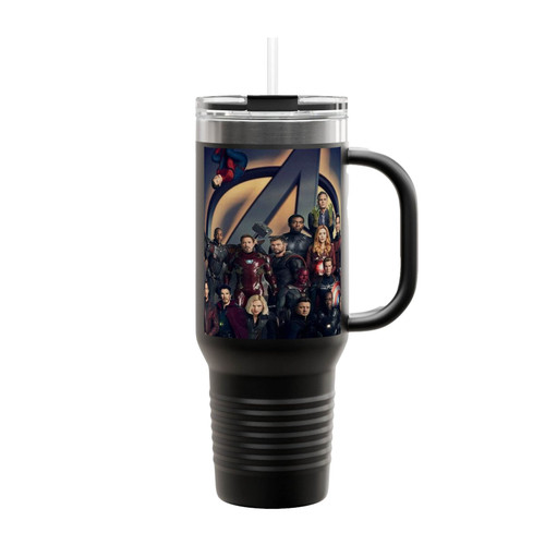 Avengers End Game Team Insulated Travel Mug