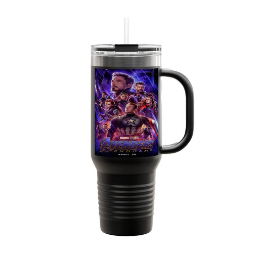 Avengers Endgame 3 Insulated Travel Mug