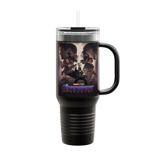 Avengers Endgame Art Insulated Travel Mug