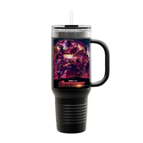 Avengers Endgame Fan Art Insulated Travel Mug