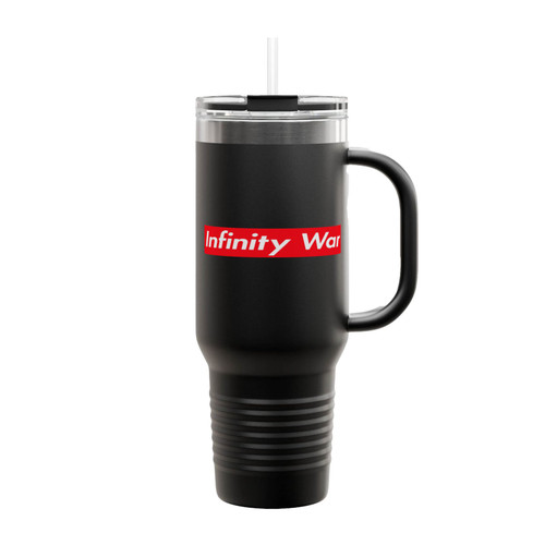 Avengers Infinity War Supreme Box Logo Insulated Travel Mug