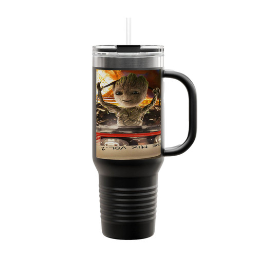 Baby-Groot Awesome Mix Vol 2 Insulated Travel Mug