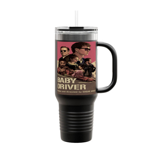 Baby Driver By Edgar Wright Insulated Travel Mug