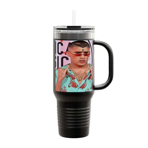Bad Bunny's Third Eye Insulated Travel Mug