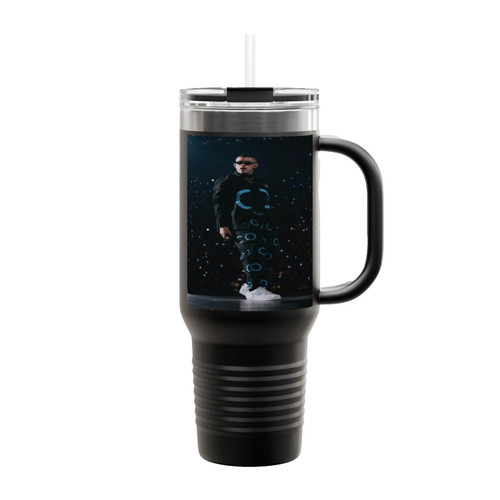 Bad Bunny Perform On Stage Insulated Travel Mug