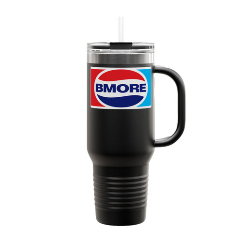 Baltimore Bmore Cola Logo Insulated Travel Mug