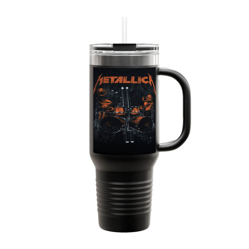 Band Rock Metallica Insulated Travel Mug