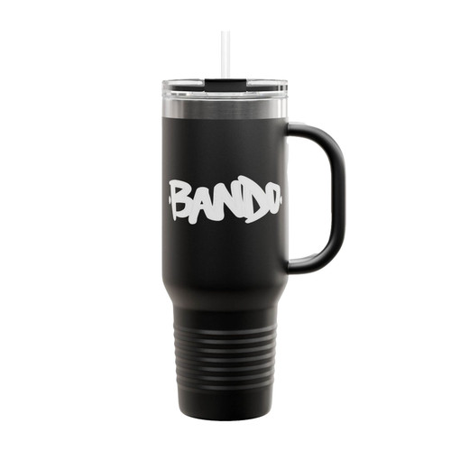 Bando Don Q Logo Insulated Travel Mug
