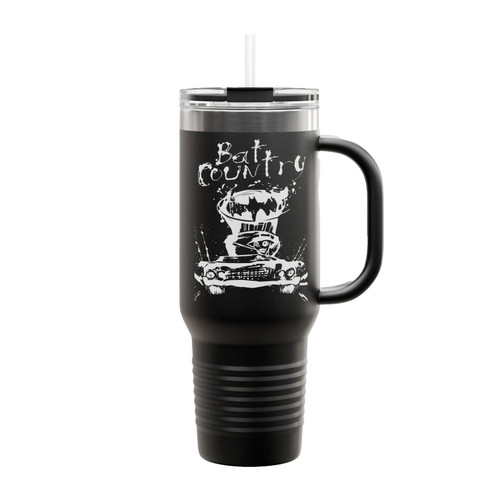 Batman's Fear & Loathing In Gotham Insulated Travel Mug