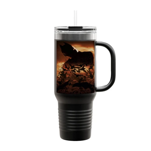 Batman Begins 2005 Insulated Travel Mug