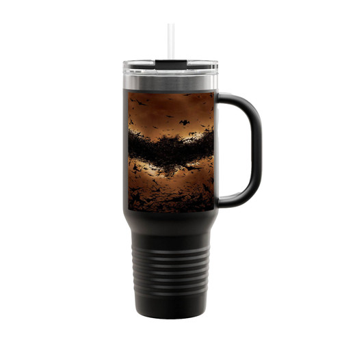 Batman Begins Symbol Insulated Travel Mug