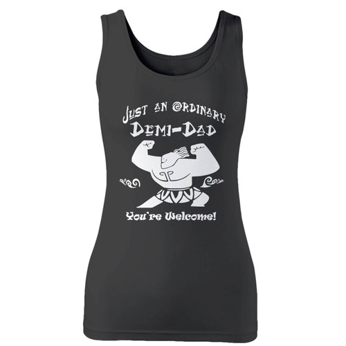 High quality print of this slim fit fathers day women tank top will turn heads. And bystanders won't be disappointed - the racerback cut looks good one any woman's shoulders.