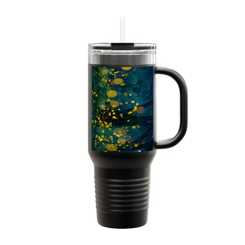 Beautiful Fireflies Insulated Travel Mug