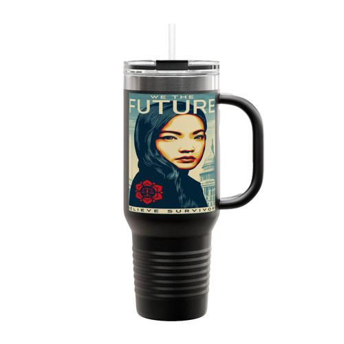 Believe Survivors We The Future Insulated Travel Mug