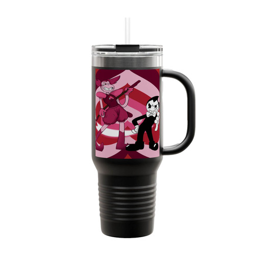 Bendy And The Ink Machine Steven Universe Comic Insulated Travel Mug