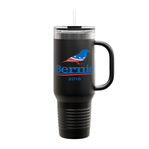 Bernie Sanders Bird Logo Insulated Travel Mug