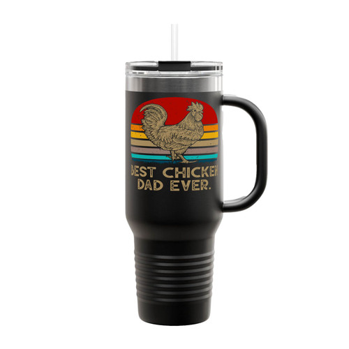 Best Chicken Dad Ever Insulated Travel Mug