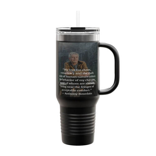 Best Inspiring Anthony Bourdain Insulated Travel Mug