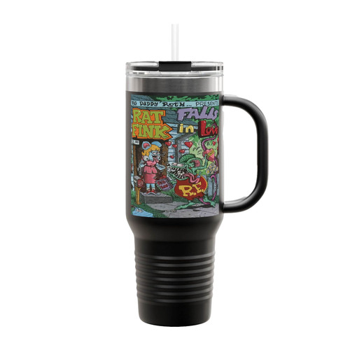 Best Rat Fink Retro Cool Insulated Travel Mug