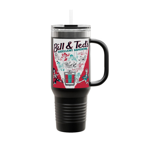 Bill And Ted Face The Music Vintage Insulated Travel Mug