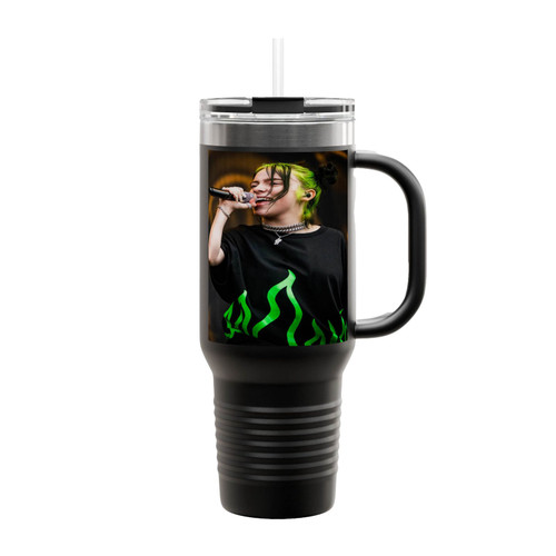 Billie Eilish At Pukkelpop Festival Insulated Travel Mug