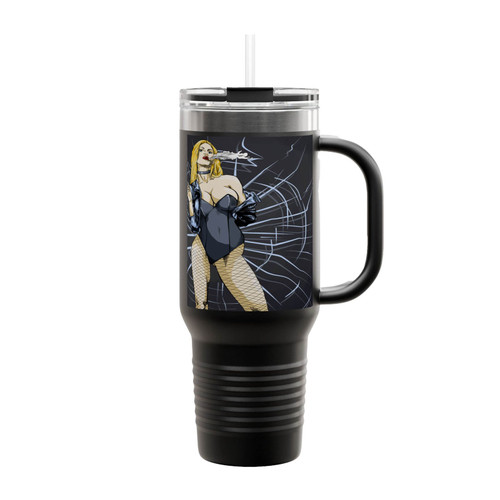 Black Canary Smoking Insulated Travel Mug
