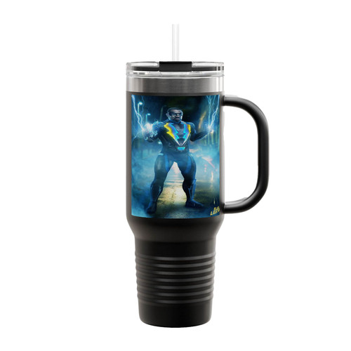 Black Lightning 1 Insulated Travel Mug