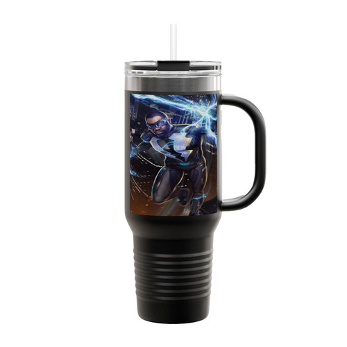 Black Lightning 4 Insulated Travel Mug