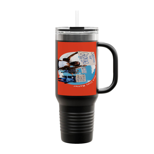 Black Lives Matter Support Art Insulated Travel Mug