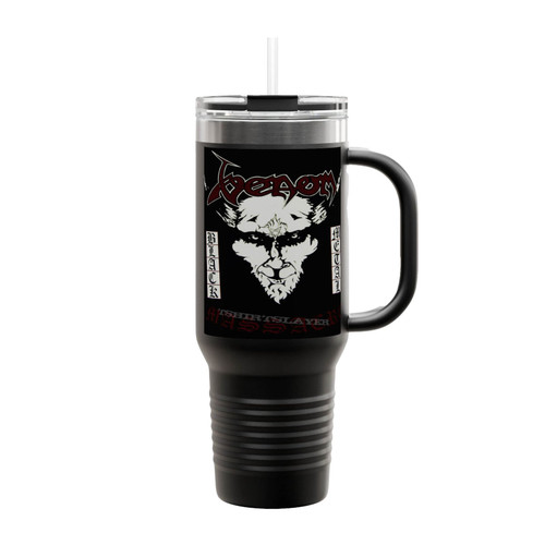 Black Metal Massacre Insulated Travel Mug