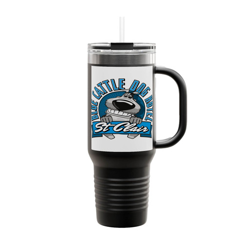 Blue Cattle Dog Hotel Insulated Travel Mug