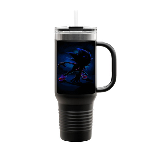 Blue Streak Sonic Insulated Travel Mug
