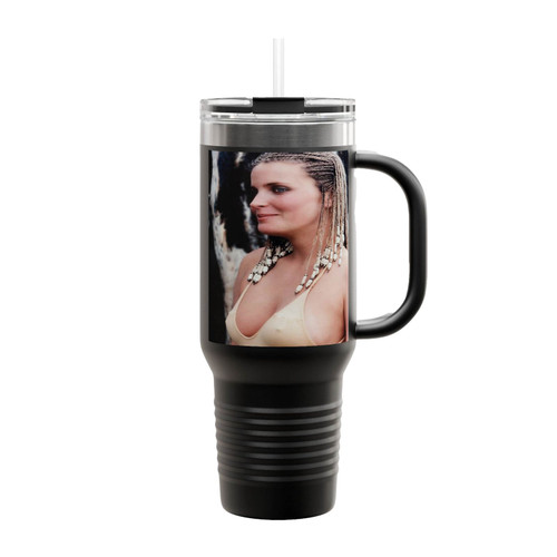 Bo Derek Sexy Art Insulated Travel Mug