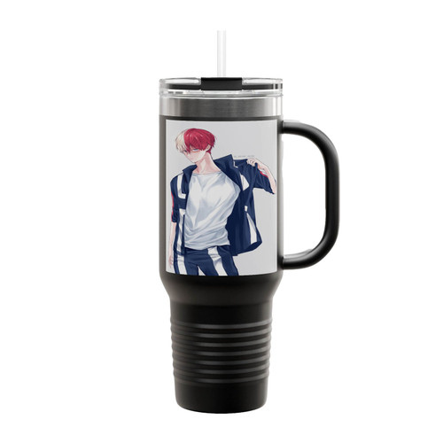 Boku No Hero Academy, Todoroki Shoto Insulated Travel Mug