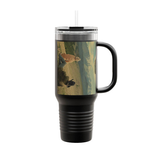 Brokeback Mountain Brown Insulated Travel Mug