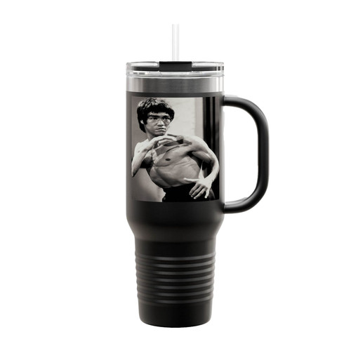 Bruce Lee Insulated Travel Mug