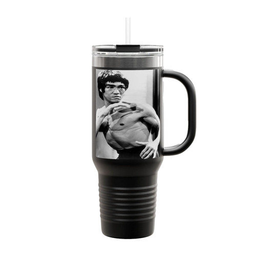 Bruce Lee 1973 Insulated Travel Mug