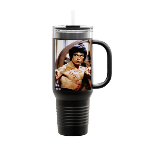 Bruce Lee Enter The Dragon Vintage Classic Insulated Travel Mug