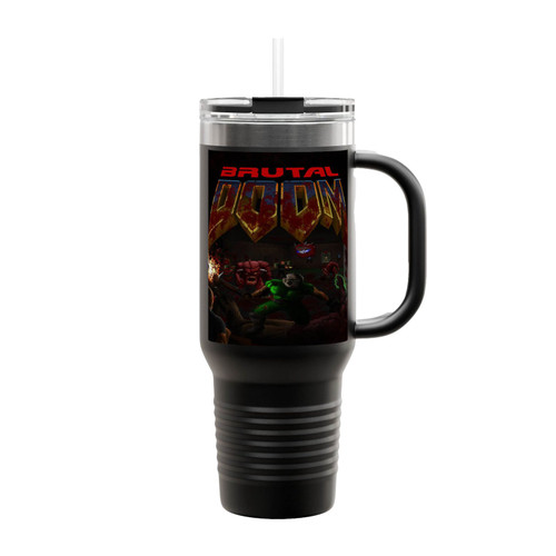 Brutal Doom Insulated Travel Mug