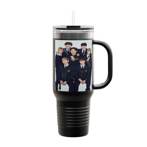 Bts Band Members Insulated Travel Mug