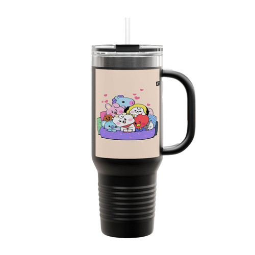 Bts Bt21 Kpop Insulated Travel Mug