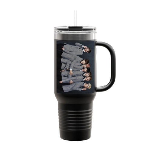 Bts Fam Photo Insulated Travel Mug