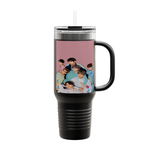 Bts Group Insulated Travel Mug